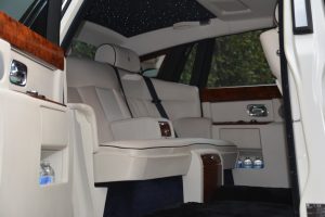 Rolls Royce Phantom Series II EWB Hire Starlight Door - Grand Luxury Chauffeurs