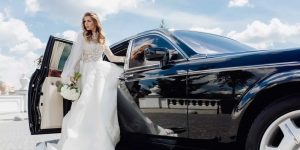 Black Rolls-Royce wedding car hire