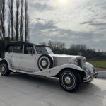 Beauford Open Tourer side - roof up