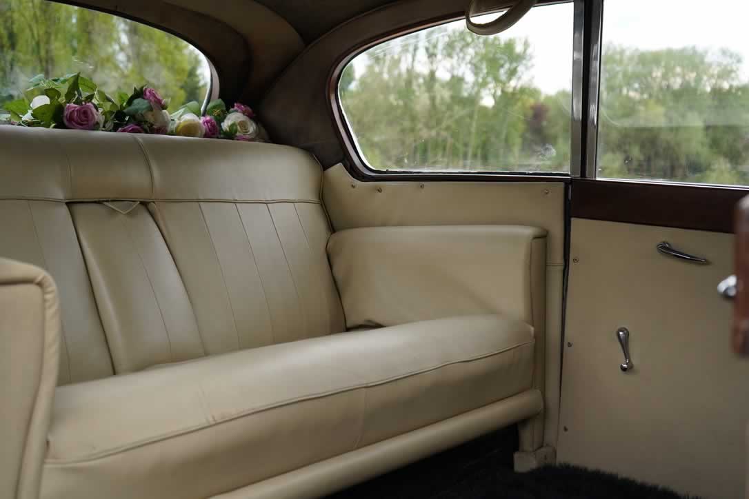Austin Princess rear cabin seating