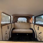 Bramwith Landaulette rear seating leather upholstery