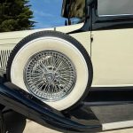 Bramwith Landaulette spare whitewall wheel