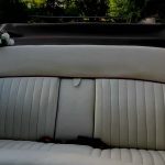 Daimler 420 Landaulette rear leather upholstery