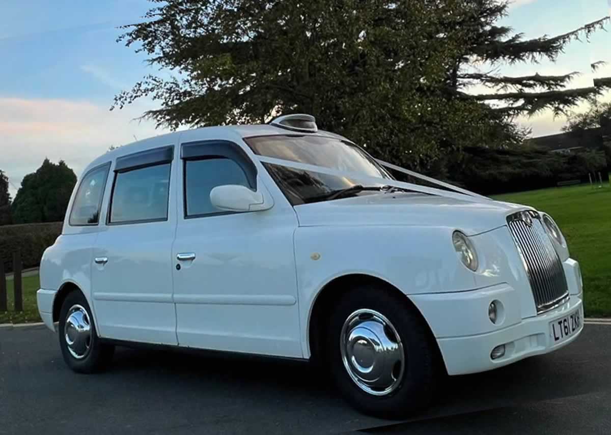White London Taxi TX4 1