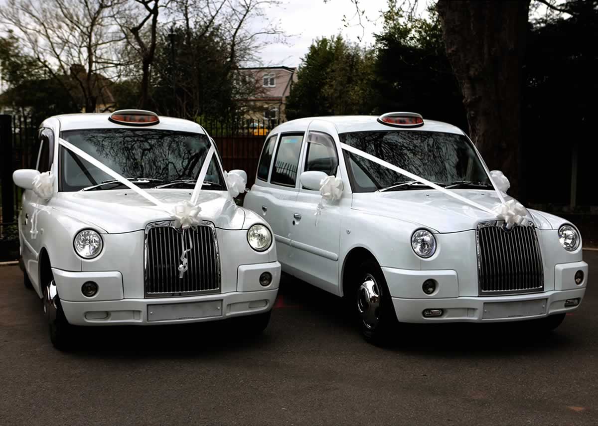 Whit eLonodn Taxi TX4 2