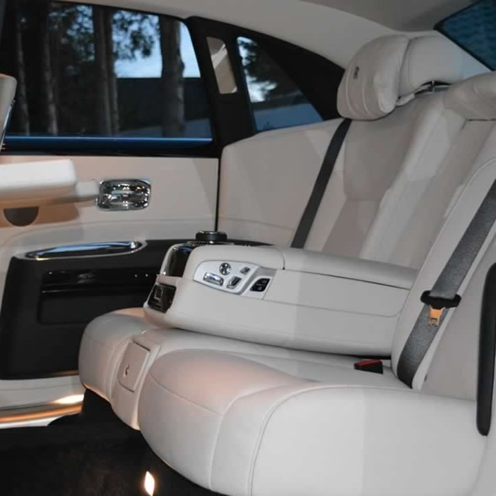 Rolls-Royce Ghost Series II interior rear seating