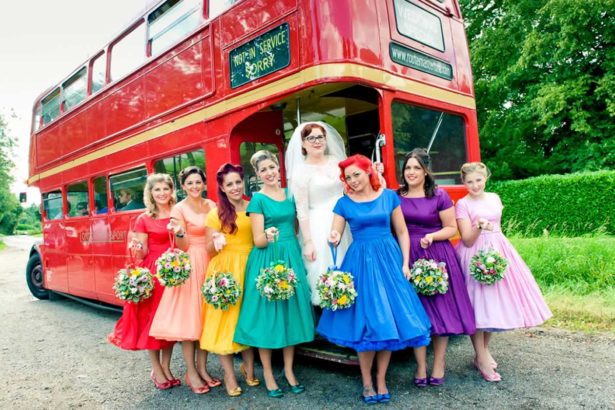 London wedding bus hire 6